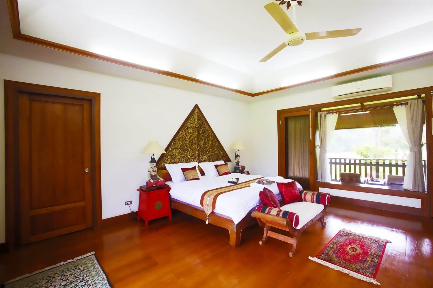 Client room at The Dawn inpatient drug rehab centre in Chiang Mai, Thailand
