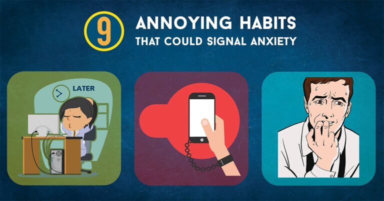 Nine Annoying Habits that Could Signal Anxiety